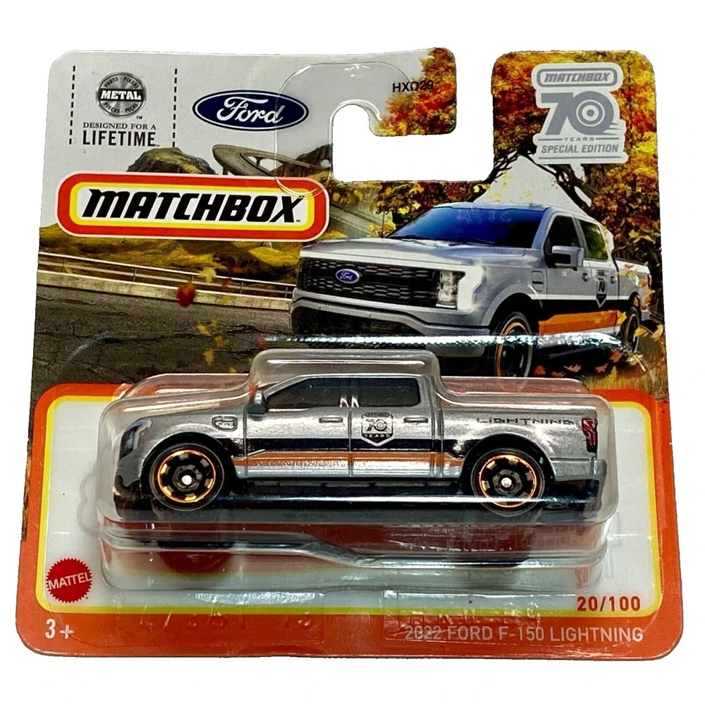 Matchbox 2022 Ford F-150 Lightning 70 Years Special Edition MBX Short Card 2024